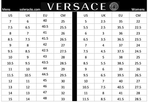 versace dressing shoes|versace shoes size chart.